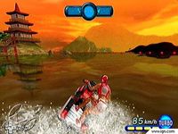 une photo d'Ã©cran de Wave Race Blue Storm sur Nintendo Gamecube